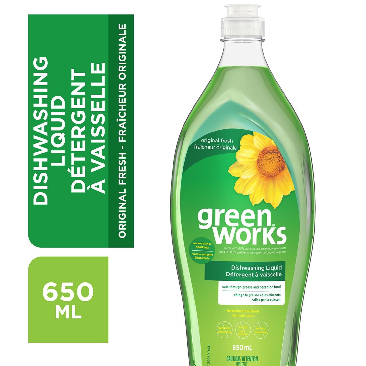 Green Works Dishwashing Liquid,