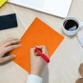 thumbnail image 3 of Thickened Notepad Book - High-Grade Paper for Smooth Writing, Practical Case Inner Pages, Durable Binding Structure, Portable Design, Orange, JKODE, 3 of 8