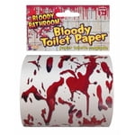 Bloody Bathroom Toilet Paper Halloween Décor