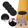 thumbnail image 4 of Bar Stool Cushion Round Durable Soft replacement rectangle bar stool Washable for 12-18 inch Chair black, 4 of 9