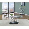 thumbnail image 2 of Table de canapé Coastal, Argent/Noir, 2 of 3