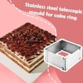 thumbnail image 4 of Dvkptbk Moule de Formage en Acier Inoxydable Grand Gâteau Acier Inoxydable Télescopique Long Cuisson Gadgets de Cuisine, 4 of 9