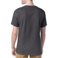 thumbnail image 5 of Hanes T-Shirts à Col Ras du Cou ComfortSoft pour Hommes, Lot de 4, 3TG, Gris Fumée, 5 of 5
