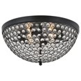 thumbnail image 3 of Living District LD5012F18MB Taye 4 Light Matte Black Flush Mount, 3 of 4