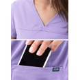 thumbnail image 4 of Adar Pro Scrubs For Women - Sweetheart V-Neck Scrub Top, 4 of 7