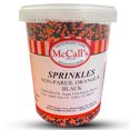 thumbnail image 2 of SPRINKLES NON PAREIL ORANGE & BLACK 800 G, 2 of 2