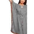 thumbnail image 4 of Moomaya Sortie de Plage Imprimé Kimono Caftan Kaftan Cache-Maillot pour Femmes, 4 of 4