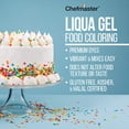 thumbnail image 3 of Chefmaster Liqua-Gel Food Colour - Burgundy Wine, 2.3 oz, 3 of 3