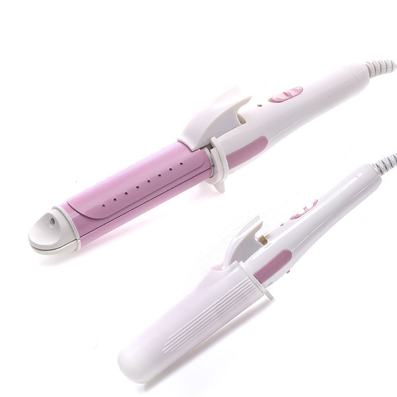 YSTINNG 2 pieces Hair Straightener and Curler 2 in 1, Twist Straightening Curling Iron, Professional Negative Ion Flat Iron with Adjustable Temp A311-001
