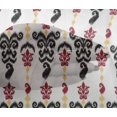 thumbnail image 4 of oneOone Viscose Chiffon Fabric Swirl Ikat Print Fabric BTY 42 Inch Wide, 4 of 4