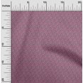 thumbnail image 1 of oneOone Georgette Viscose Fabric Leaves & Floral Block Printed Craft Fabric BTY 42 Inch Wide, 1 of 5