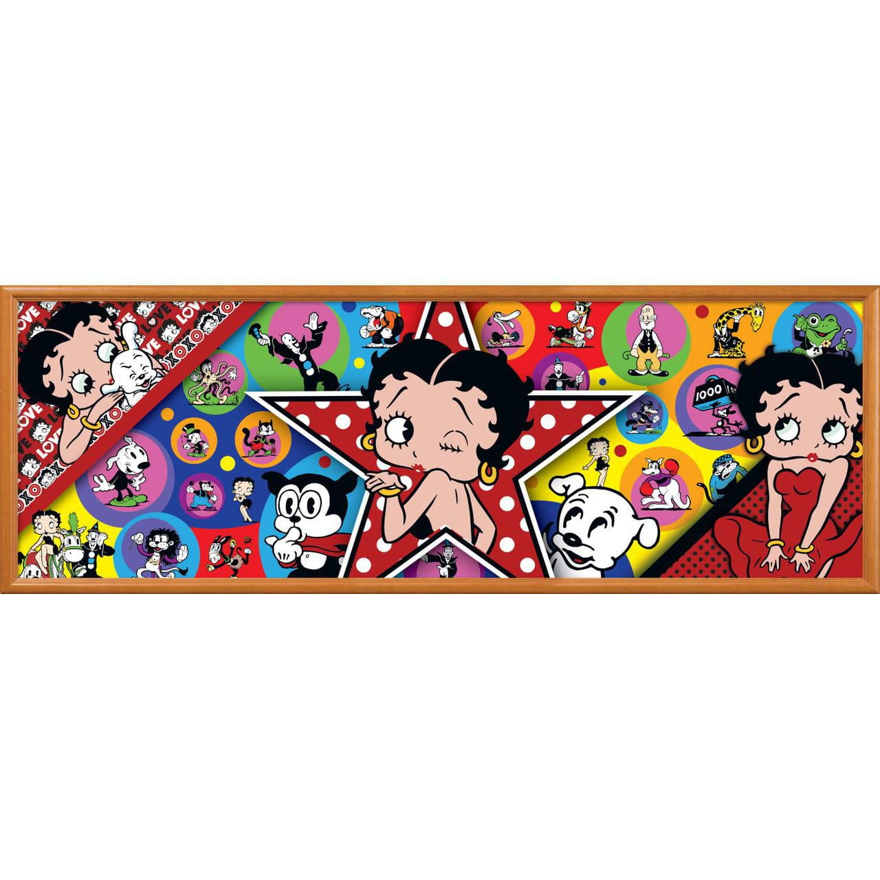 Masterpieces Puzzle Company Betty Boop Casse-Tête Panoramique De 1000 Pièces