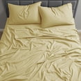 thumbnail image 3 of Nestl Queen Sheet Set, 1800 Series Microfiber Deep Pocket 4 Piece Bed Sheet Set, 3 of 8