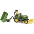 thumbnail image 2 of John Deere Lawn Tractor with Trailer and Figure, 2 of 4