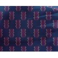thumbnail image 4 of oneOone Georgette Viscose Fabric Triangle Block Printed Fabric 1 Yard 42 Inch Wide, 4 of 4