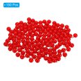 thumbnail image 3 of Unique Bargains Pendentifs Perles Factices 8 mm, Lot de 150 Perles Rondes Imitation Perle, Argent Rouge, 3 of 6