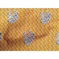 thumbnail image 5 of oneOone Cotton Poplin Mustard Yellow Fabric Abstract Block Sewing Material Print Fabric By The Yard 42 Inch Wide, 5 of 5