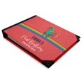 thumbnail image 1 of Darling Souvenir Orange Unicorn & Rainbow Personalized Birthday PartyGuestBookHardboundGuestSign-InBookGuestRegistryGuestbook-9 x 12 Inches, 1 of 4