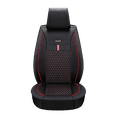 thumbnail image 4 of Maidao Car Seat Covers Leather Full Set for SEAT for Exeo 2008-2013 5 Seats Compatible Airbag Leather Waterproof Front Rear Cushion Protector Full Set Black and Red, 4 of 6