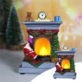 thumbnail image 1 of RKSTN Decorative Light Christmas Resin Luminous Ornaments (Fireplace Type) Kitchen Gadgets, 1 of 7