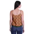 thumbnail image 3 of Moomaya Printed Womens Spaghetti Strap Crop Top Cami Summer Tops, 3 of 5