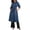 b-Blue, variant on Womens Fashion Rain Jacket Rain and Wind with Hood Lightweight Long Anorak Pullover Women Sleeve Windbreaker Zip Up Tall Women Jacket Drawstring Raincoat with Pockets