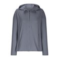 thumbnail image 3 of SHTXOZHI Veste Athlétique Légère pour Femmes Protection Solaire Fermeture Éclair Complète Manches Longues Chandails à Capuchon Randonnée Extérieur, 3 of 7