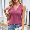thumbnail image 1 of AherBiu Tank Tops for Women Summer Ribbed Knit Slim Fitting Sleevless Tops Summer Casual Comfy Soft Tee Shirt Solid Color, 1 of 9