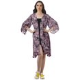 thumbnail image 3 of Moomaya Vêtements de Plage Imprimés pour Femmes Boléro à Franges Cache-Maillot Cardigan, 3 of 6