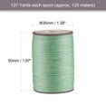 thumbnail image 2 of Unique Bargains Pale Green Polyester Waxed Thread, 137 Yards, 2 of 5