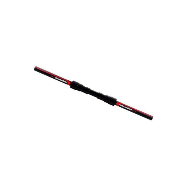 kurtrusly Guidon Pliant Vélo de Course Trottinette Barre de Poignée Plate Pièce 660mm Rouge