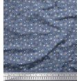 thumbnail image 1 of Soimoi Poly Crepe Fabric Floral,Bird & Sheep Kids Fabric Prints by Yard 52 Inch Wide, 1 of 3
