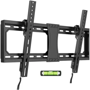 USX MOUNT Grand Support Mural Inclinable pour Téléviseurs de 37 à 90 Pouces, Support Télé Universel avec Capacité de 132 Lb jusqu'à VESA 600x400 mm, Montant de Bois de 24 Pouces