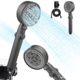 thumbnail image 4 of Shower Head With Handheld High Pressure 8 Spray Modes Body Coverage Powerful Rain Showerhead With 78in Long Hose And Adjustable Holders For Bathroom Upgrade, 4 of 8