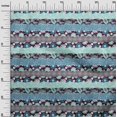thumbnail image 3 of oneOone Viscose Jersey Chocolate Brown Fabric Floral Craft Projects Decor Fabric Printed By The Yard 60 Inch Wide, 3 of 5