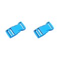 thumbnail image 2 of maskred 10pack/lot Versatile Release Buckle Strap For Various Buckle Applications Multi-Color ABS Clasp Belt Buckles Hook Buckle lake blue 2Set, 2 of 6