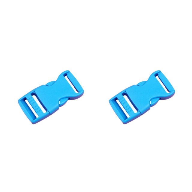 ZheElen 10pcs/set High Compatibility Buckle Strap For Convenient And Secure Fastening ABS Clasp Belt Buckles Release Buckle lake blue 2Set