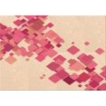 thumbnail image 1 of Ahgly Company Machine Washable Indoor Rectangle Transitional Deep Peach Orange Area Rugs, 3' x 5', 1 of 7