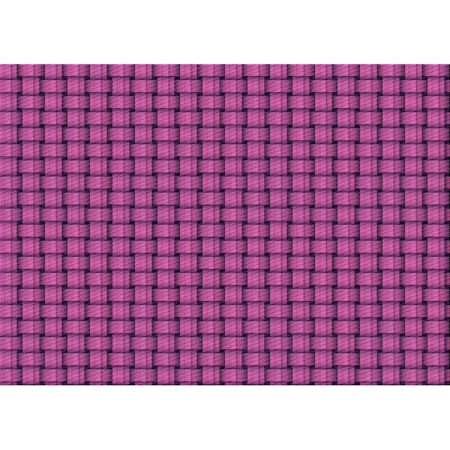 Ahgly Company Machine Washable Indoor Rectangle Transitional Medium Violet Red Pink Area Rugs, 7' x 10'