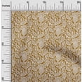 thumbnail image 2 of oneOone Viscose Chiffon Dark Olive Green Fabric Asian Block Craft Projects Decor Fabric Printed By The Yard 42 Inch Wide, 2 of 4