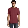 thumbnail image 1 of Hanes Mens Big ComfortWash Garment Dyed Short Sleeve Tee, L, Cayenne, 1 of 2
