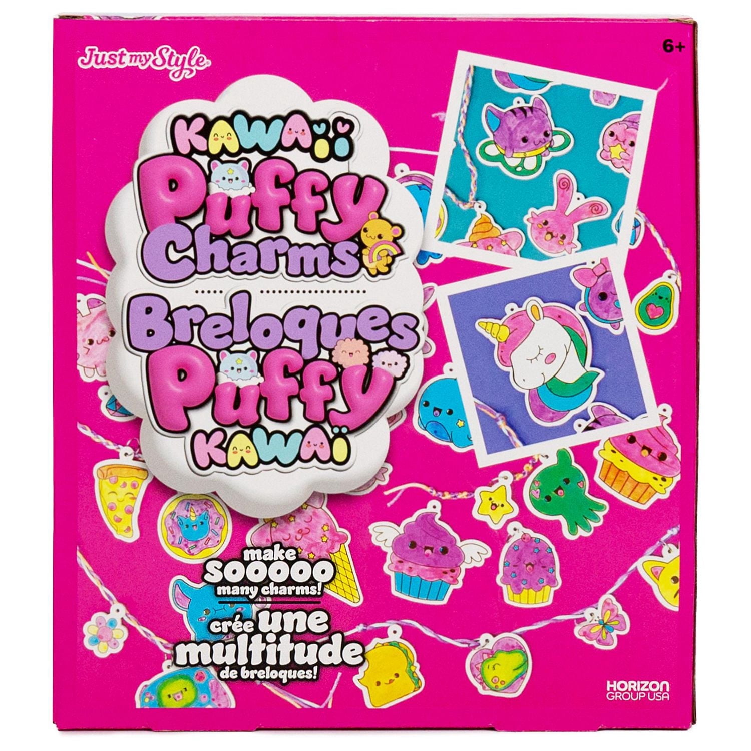 Just My Style Kawaii Puffy Charms