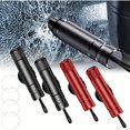 thumbnail image 1 of CNKOO 4-Pack Breeker Glass Breaker Hammer  Car Window Emergency Escape Tool  Seatbelt Cutter  Auto Safety Accessory  Durable Material for All Vehicles ZZZ, 1 of 7