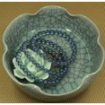 thumbnail image 3 of Bracelet Extensible Unisexe en Perles Rondes de 6 mm en Quartz Clair Bleu Aqua Naturel, 3 of 3