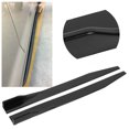 thumbnail image 4 of Rocker Splitters Winglet Diffuser Side Skirt Splitter Car Side Skirt Wing Spoiler 2pcs Car Side Skirt Splitter Lip Winglet Diffuser Universal 120cm/47.2in Glossy Black, 4 of 8