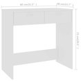 thumbnail image 4 of vidaXL Desk White 80x40x75 cm Engineered Wood, 4 of 4