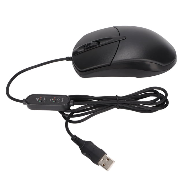 Souris Chauffante, Contrôle Intelligent de la Température et du Minutage, Souris Chauffante Filaire Largement Compatible pour Ordinateurs Portables, PCs et Bureaux