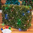 thumbnail image 1 of Novelty Lights 4x6 Multicolor LED Net Lights, 100 LEDs on White Wire, 1 of 5