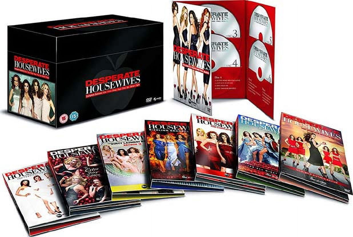 Desperate Housewives - Complete Series 1-8 - 49-DVD Boxset [ NON