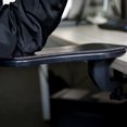 thumbnail image 4 of Langgg Plastic Armrest Pad Attachable Fatigue Relieving Table-mounted Shoulder Protector Indoor Office Arm Wrist Rest Accessories Red PU Foam, 4 of 8